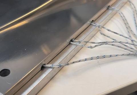 Persmal voor energie-efficiënte composietverwerking in CompEfficient (Inholland Composites).
